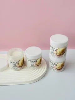 نمک بدن و اسکراب برنج کاسه ای